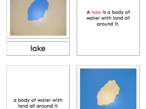 land and water forms