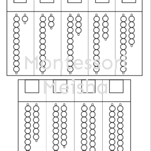 montessori teen board worksheet