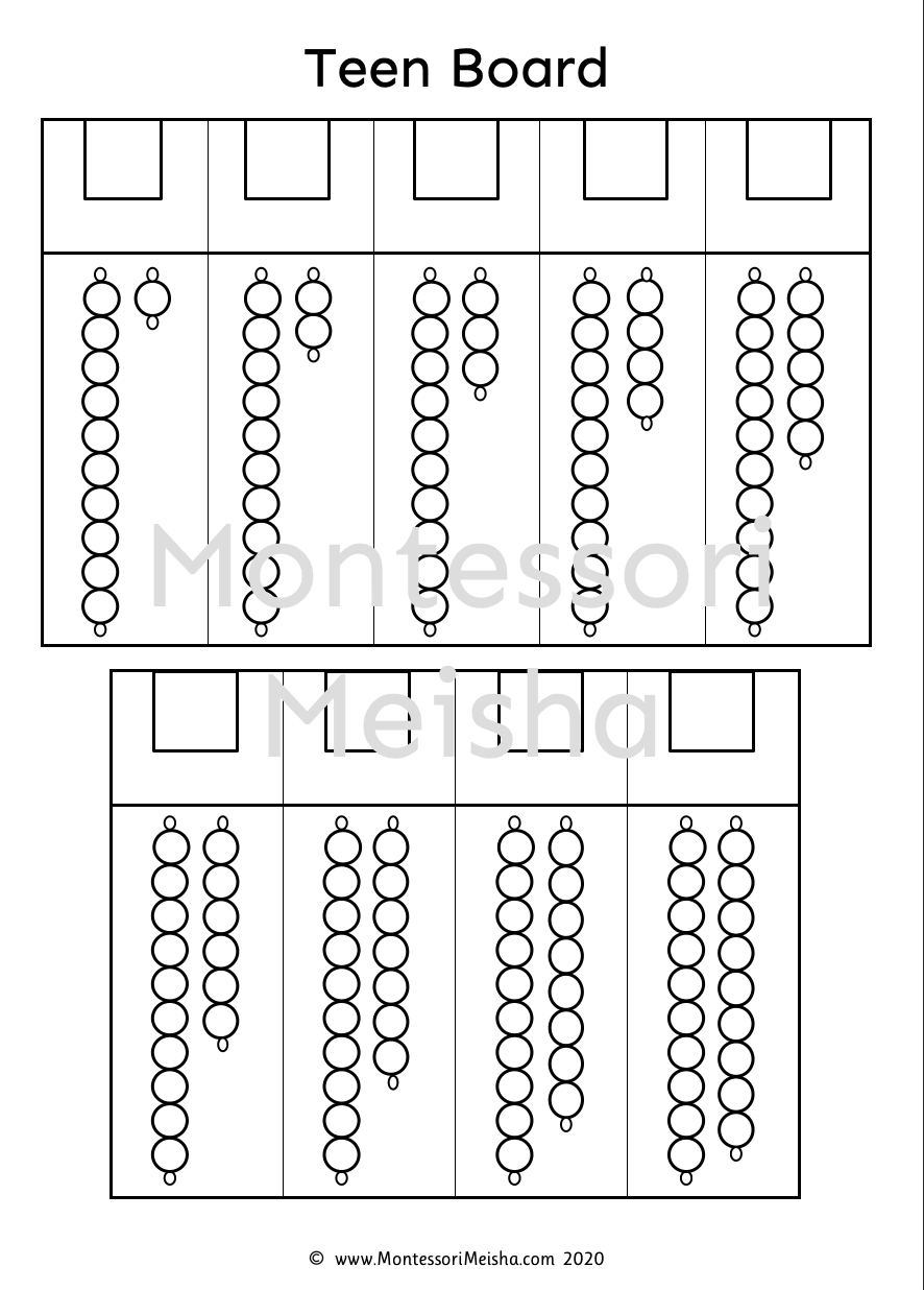 montessori teen board worksheet montessori teen board worksheet